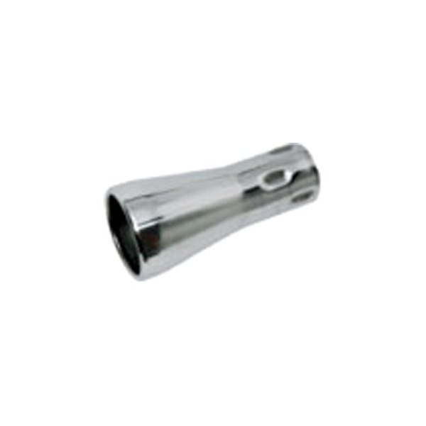 Jones Exhaust® - Stainless Steel Foreign Round Double-Wall Exhaust Tip