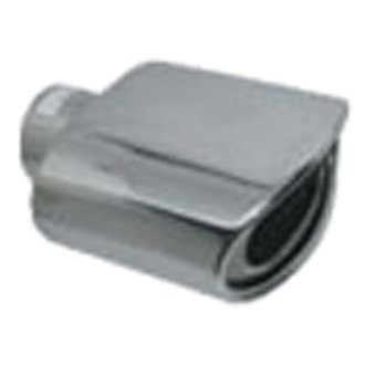 Jones Exhaust® - Stainless Steel Oval Double-Wall Exhaust Tip