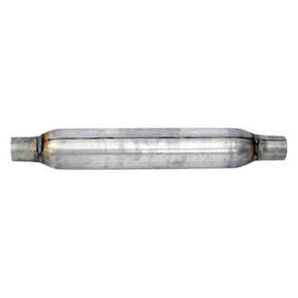 Jones Exhaust® - 35 Series Round Gray Exhaust Muffler