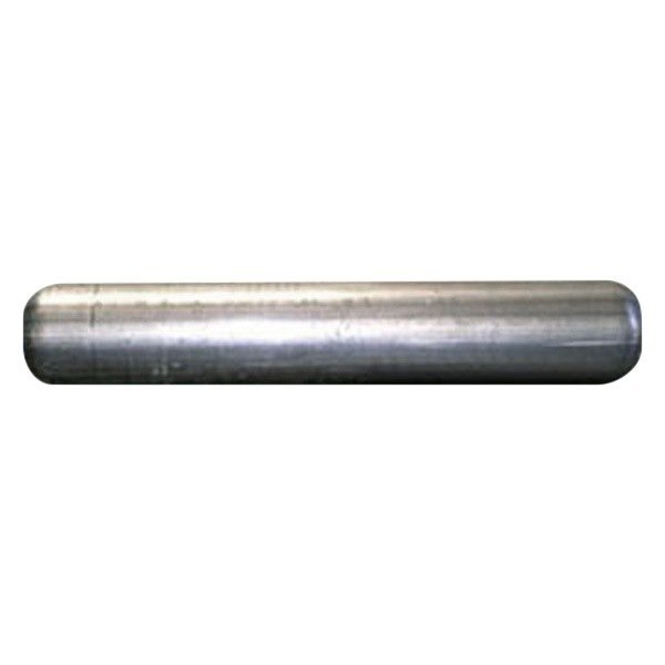 Jones Exhaust® - 35 Series Stainless Steel Round Stock Blank Glasspack Gray Exhaust Muffler