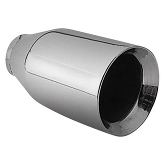 Jones Exhaust® - Aluminized Steel Flex Tube with Necks (2.25" Inlet, 4" Outlet, 8" Length)