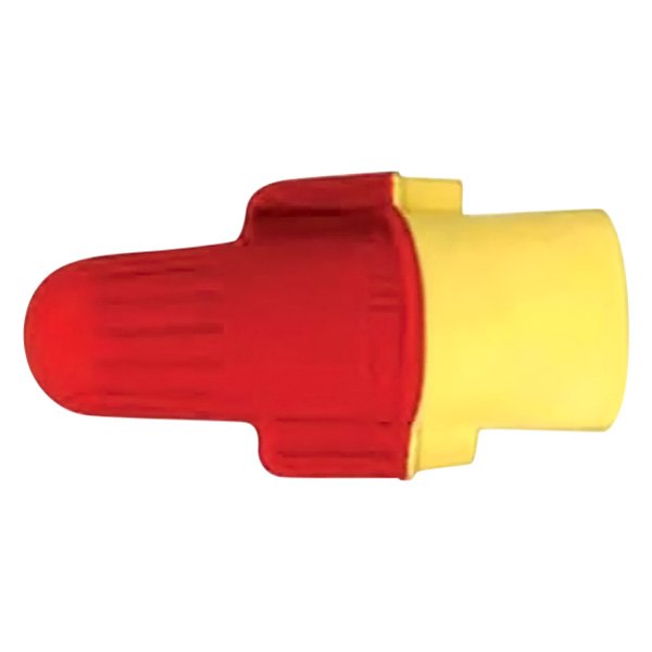 JT&T® - Premium 18/8 Gauge Soft Vinyl Red/Yellow Twist on Wire Connectors