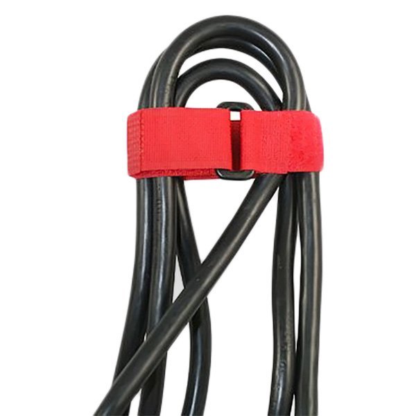 JT&T® - Red Hook and Loop Strip-Tie Fastener with Buckle with Buckle