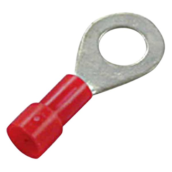 JT&T® - #6 22/18 Gauge Vinyl Insulated Red Ring Terminals