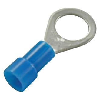 JT&T® - 1/4" 16/14 Gauge Vinyl Insulated Blue Ring Terminals
