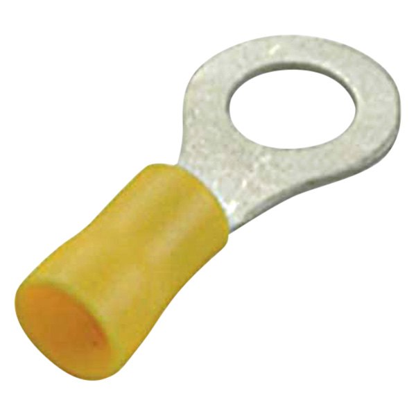JT&T® - #6 12/10 Gauge Vinyl Insulated Yellow Ring Terminals