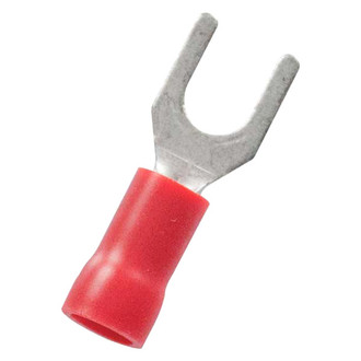 JT&T® - #10 22/18 Gauge Vinyl Insulated Red Spade Terminals