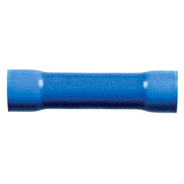 JT&T® - 6 Gauge Vinyl Insulated Blue Heavy Duty Butt Connectors