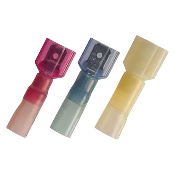 JT&T® - CS 16/14 Gauge Heat Shrink Fully Insulated Blue Male Quick Disconnect Connectors