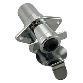 JT&T® - 4-Pole Round FM Socket Vehicle End and 4-Pole Round M Trailer End Trailer Plug Connector