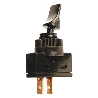 JT&T® - S.P.S.T. On/Off Duckbill Non-Illuminated Toggle Black Switch
