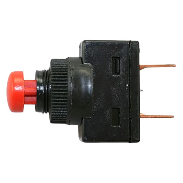 JT&T® - 10A/12V Momentary On/Off Red Push Starter Switch with 0.250 Tab Terminals