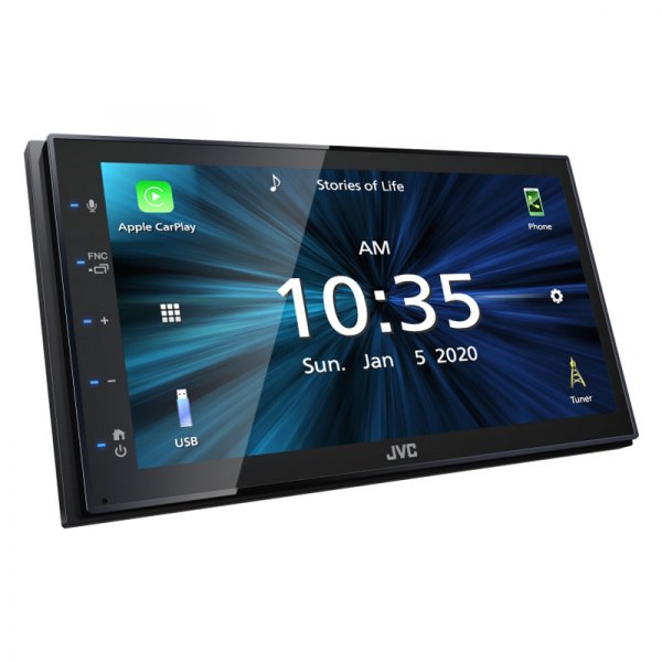 JVC® KWM56BT 6.8" Touchscreen Display Double DIN Digital Media
