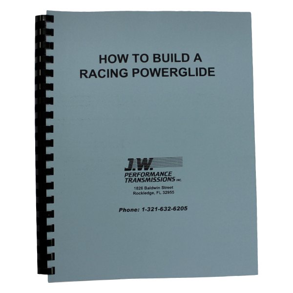 J.W. Performance® - "How to Build" Instructional Book