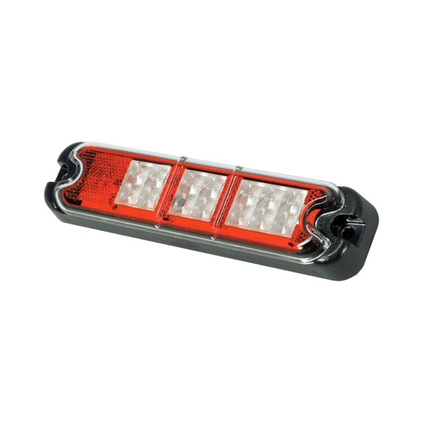 J.W. Speaker® - 281 Series 9x2" Black/Red Rectangular LED Tail Light
