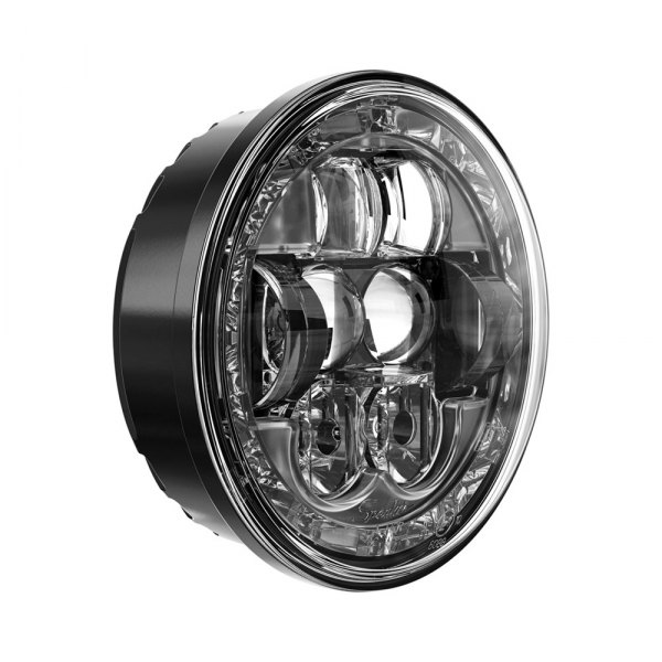 J.W. Speaker® - 5 3/4" Round Black Halo Projector LED Headlight