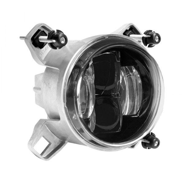 J.W. Speaker® - 90mm Round Black Projector LED Headlight