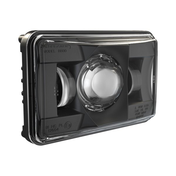 J.W. Speaker® - 8800 Evolution 2 4x6" Rectangular Black Projector LED Headlight