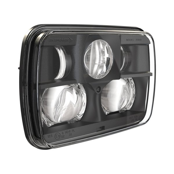 J.W. Speaker® - 8900 Evolution 2 7x6" Rectangular Black Projector LED Headlight