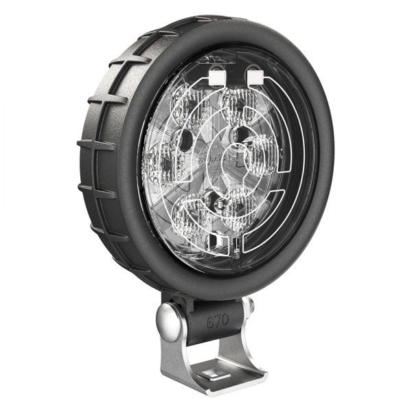 J.W. Speaker® - 670 XD Series SmartHeat™ 4.5" 15.6W Round Flood Beam LED Light