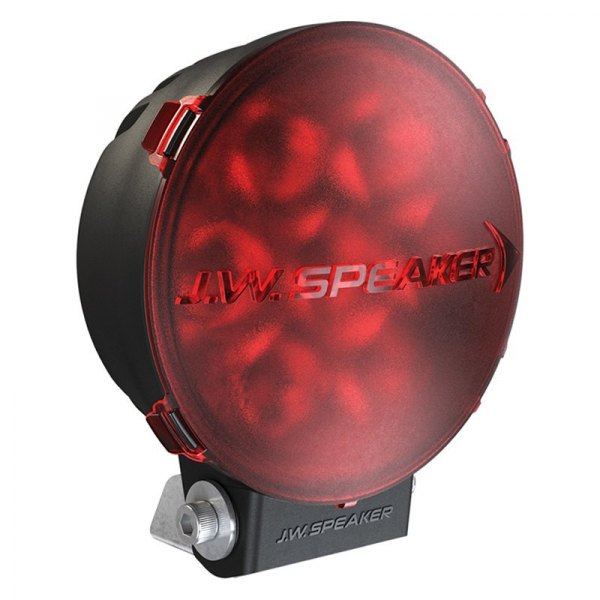 J.W. Speaker® - 6" Round Red Polycarbonate Lens for TS3001R Series