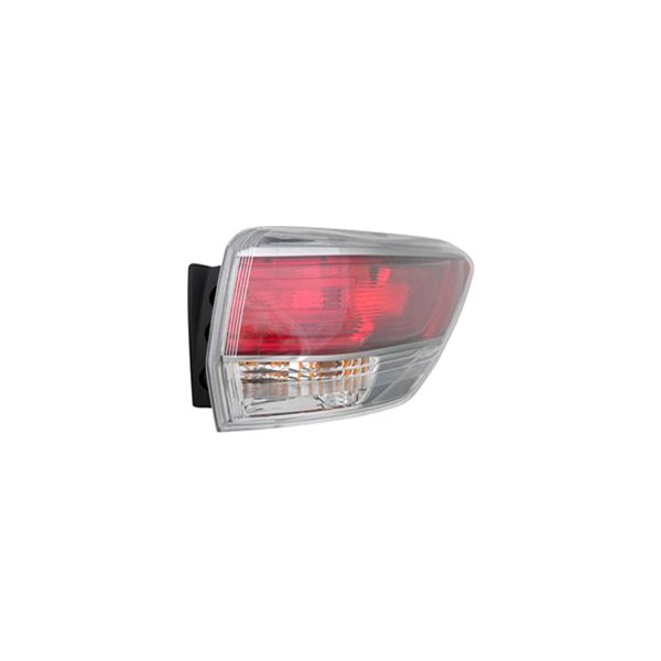 K-Metal® - Driver Side Outer Replacement Tail Light, Toyota Highlander