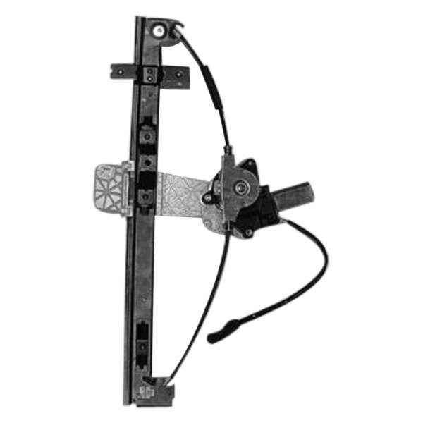 K-Metal® - Front Driver Side Power Window Regulator and Motor Assembly