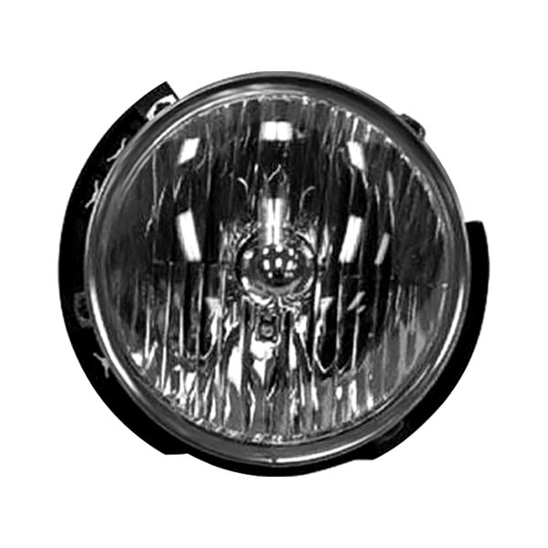 K-Metal® - Replacement 7" Round Chrome Composite Headlight