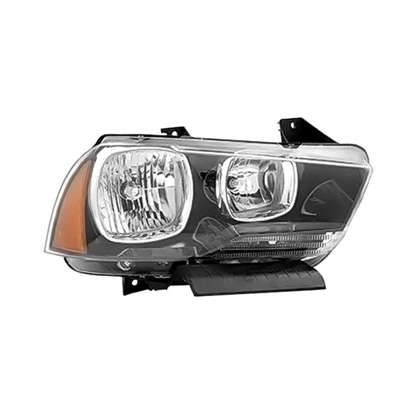 K-Metal® - Passenger Side Replacement Headlight, Dodge Charger