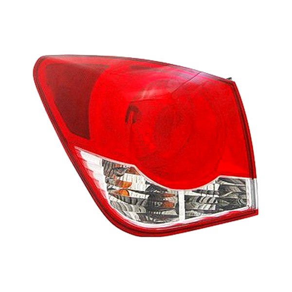 K-Metal® - Driver Side Outer Replacement Tail Light, Chevy Cruze