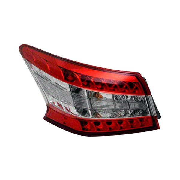 K-Metal® - Driver Side Outer Replacement Tail Light, Nissan Sentra