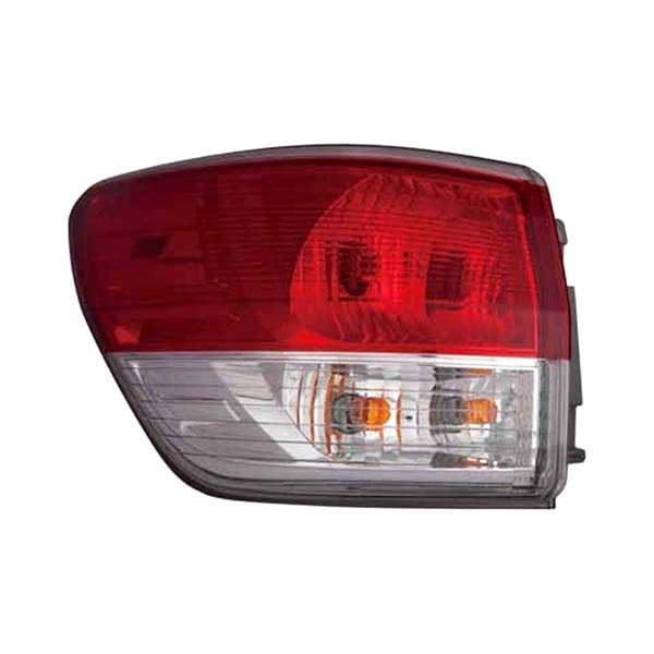 K-Metal® - Driver Side Outer Replacement Tail Light, Nissan Pathfinder