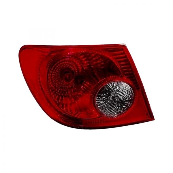 K-Metal® - Driver Side Outer Replacement Tail Light, Toyota Corolla