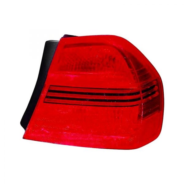 K-Metal® - Passenger Side Outer Replacement Tail Light Lens and Housing, BMW 3-Series