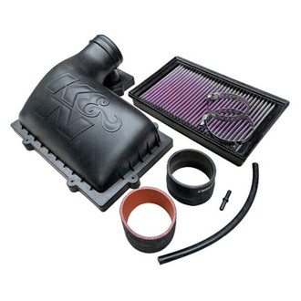 K&N® - 57i Series Generation II Black Cold Air Intake System with Red Filter