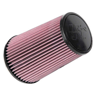 K&N® - Round Tapered Red Air Filter (4.5" F x 5.875" B x 4.5" T x 8.375" H)
