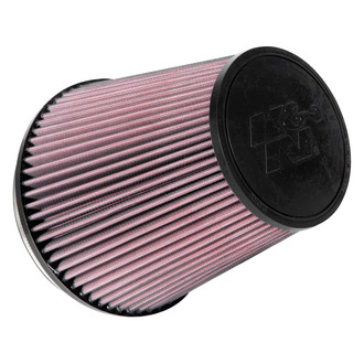 K&N® - Round Tapered Red Air Filter (6" F x 7.5" B x 5" T x 7.5" H)