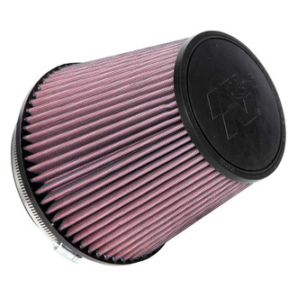 K&N® - Round Tapered Red Air Filter (6" F x 7.5" B x 5" T x 6.5" H)