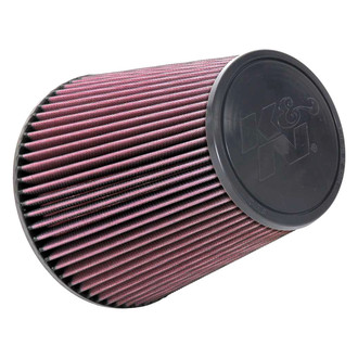K&N® - Round Tapered Red Air Filter (6" F x 7.5" B x 5" T x 8" H)