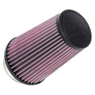 K&N® - Round Tapered Red Air Filter (3.5" F x 5.5" B x 4" T x 8" H)