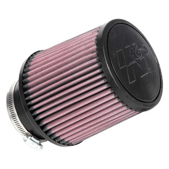 K&N® - Round Tapered Red Air Filter (3" F x 5" B x 4.5" T x 5" H)