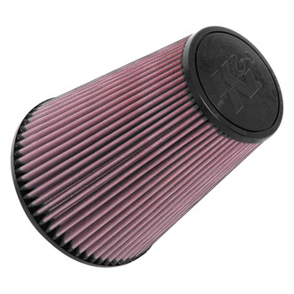 K&N® - Round Tapered Red Air Filter (6" F x 7.5" B x 4.5" T x 9" H)