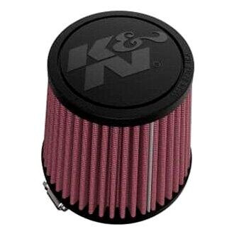K&N® - Round Tapered Red Air Filter (3" F x 4.5" B x 3.5" T x 4.375" H)