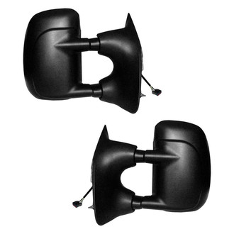 K Source® - Power Heated Manual Foldaway Towing Mirror
