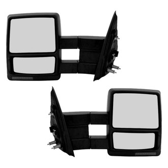 K Source® - Power Heated Manual Foldaway Towing Mirror