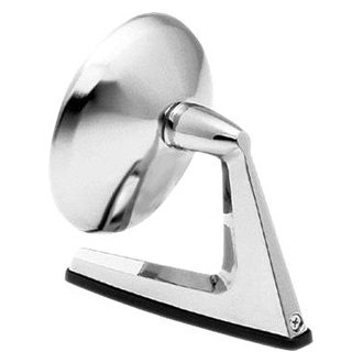 K Source® - Classic Round Manual View Mirror (Non-Heated, Foldaway)