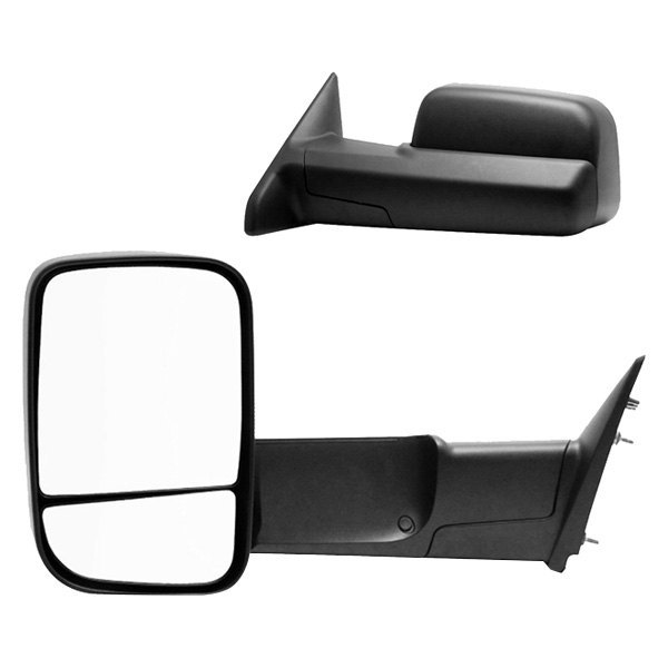 K Source® - Driver and Passenger Side Manual Towing Mirrors