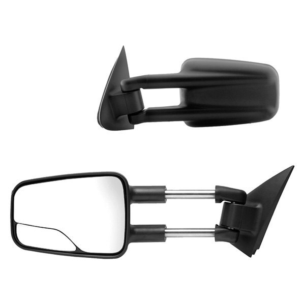 K Source® - Driver and Passenger Side Manual Towing Mirrors