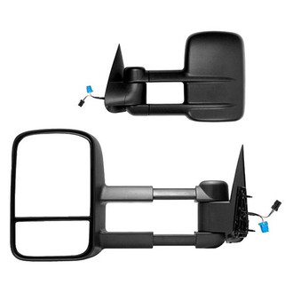 K Source® - Driver and Passenger Side Power Towing Mirrors (Heated, Foldaway)