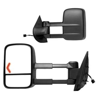 K Source® 62093-94G - Driver and Passenger Side Power Towing Mirrors (Heated, Foldaway)